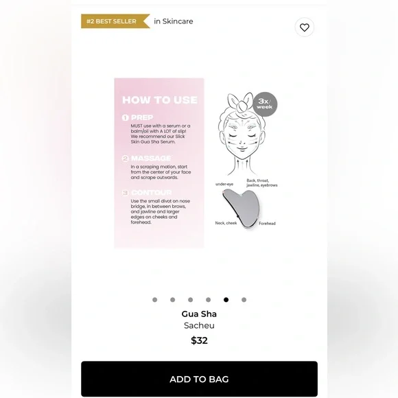 Sacheu Stainless Steel Gua Sha - Picture 5 of 10